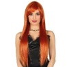-PELUCA GLAMOUR LARGA CASTAÑA