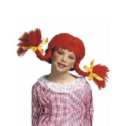 -PELUCA CON TRENZAS PELIRROJA