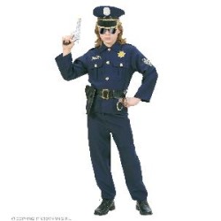 -DISFRAZ POLICIA NIÑO 8-10