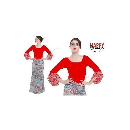 -CUERPO FLAMENCO ROJO 44