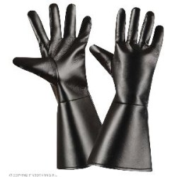 -GUANTES NEGROS DE SUPERHEROE