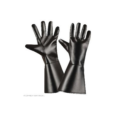 -GUANTES NEGROS DE SUPERHEROE