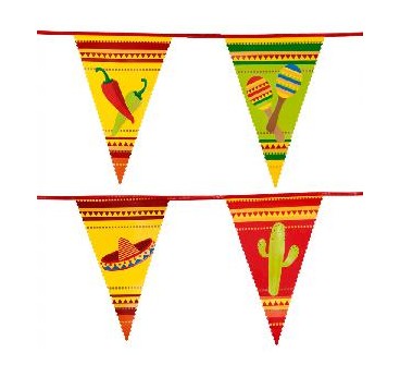 GUIRNALDA BANDERA MEXICO