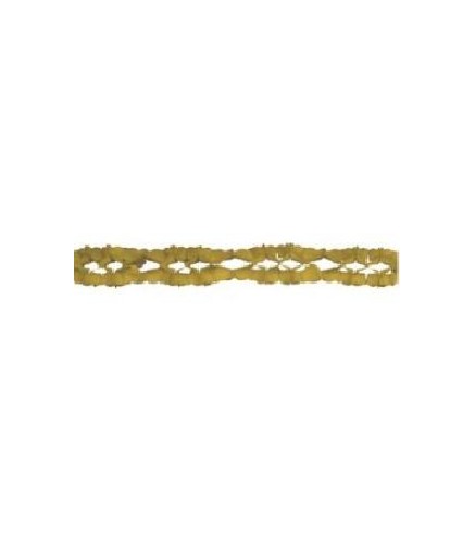 -GUIRNALDA UNICOLOR ORO 4M