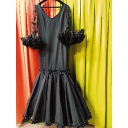 -VESTIDO GUADALQUIVIR CANASTERO NEGRO 42