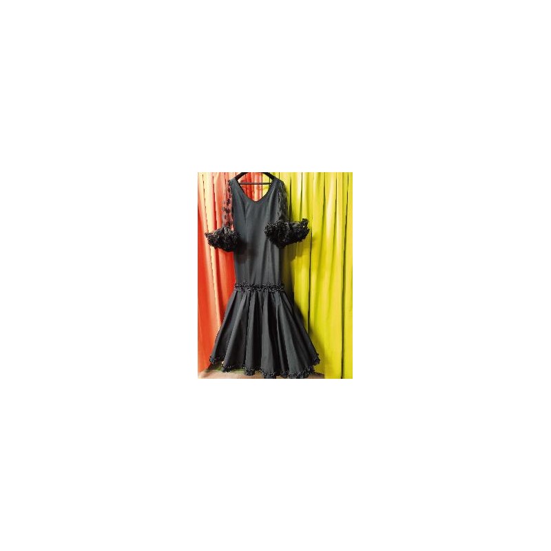 -VESTIDO GUADALQUIVIR CANASTERO NEGRO 42