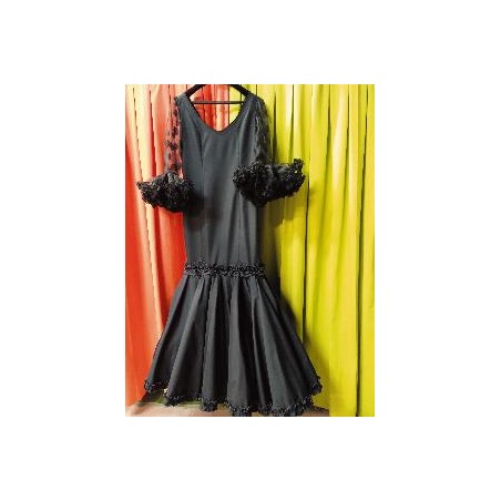 -VESTIDO GUADALQUIVIR CANASTERO NEGRO 42