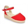 -ESPADRILLE ALPARGATA ROJA 38