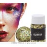 -GEL CON GLITTER ORO