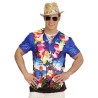 -DISFRAZ HAWAIANO CAMISETA M-L