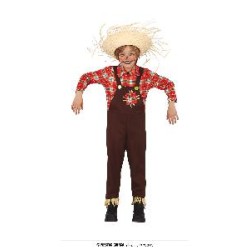-DISFRAZ GRANJERO ESPANTA 10-12