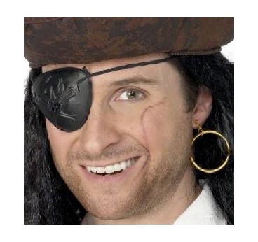 -PARCHE PIRATA CON PENDIENTE
