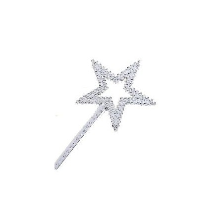 -VARITA MAGICA PLATEADA - 31 cm