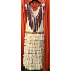 -VESTIDO GRANADA BEIG CANELA PURA 42