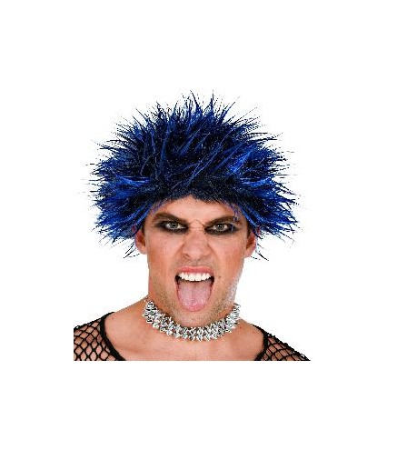 PELUCA PUNK AZUL