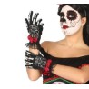 -GUANTES CALAVERA CATRINA