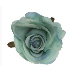 FLOR FLAMENCA AMARMOLADA VERDE MENTA 11*11