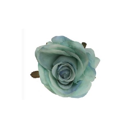 FLOR FLAMENCA AMARMOLADA VERDE MENTA 11*11