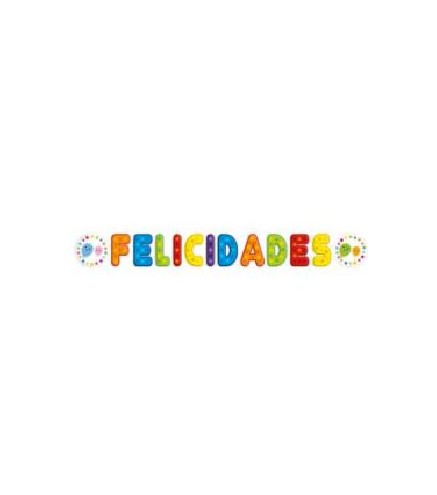 -GUIRNALDA PLEGABLE FELIZ CUMPLEAÑOS