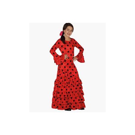 -DISFRAZ BAILARINA ROJA 3-4