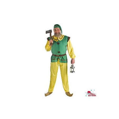 -DISFRAZ ENANITO HOMBRE M-L