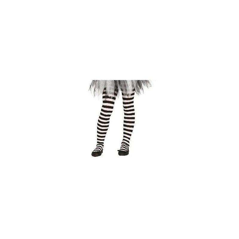 -PANTY RAYAS NEGRO Y BLANCO INFANTIL