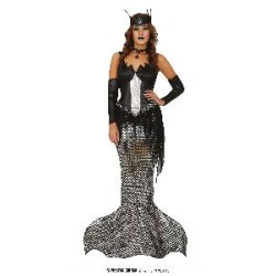 -DISFRAZ SIRENA OSCURA M