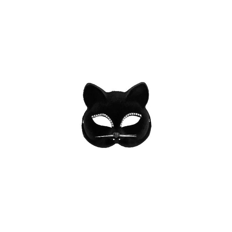 -MASCARA DE OJOS GATO NEGRO