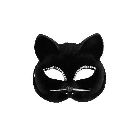 -MASCARA DE OJOS GATO NEGRO
