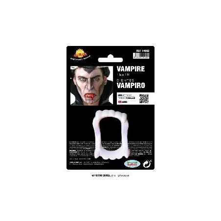 DIENTES VAMPIRO FLUORESCENTES