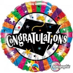 -GLOBO FOIL GRADUADO 46 CM