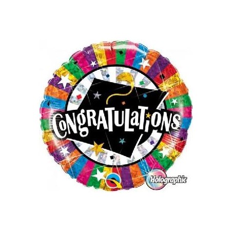 -GLOBO FOIL GRADUADO 46 CM