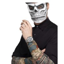 -MANGA TATUAJE DIA DE LOS MUERTOS