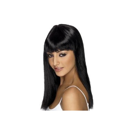 -PELUCA GLAMOUR NEGRA