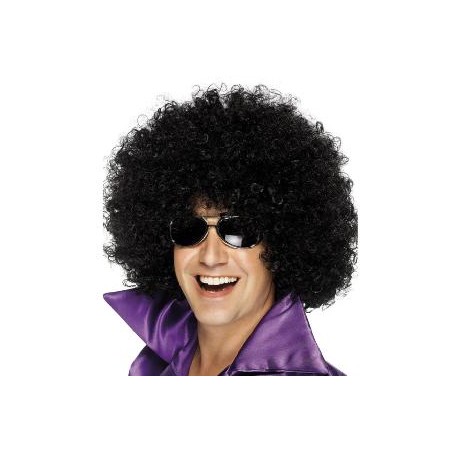 -PELUCA AFRO NEGRA EXTRA GRANDE