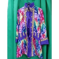 -CHAQUETA ESTAMPADO HOMBRE LARGA CON LED S