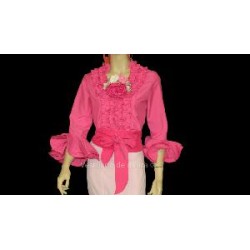 CAMISA FLAMENCA FUCSIA T-38
