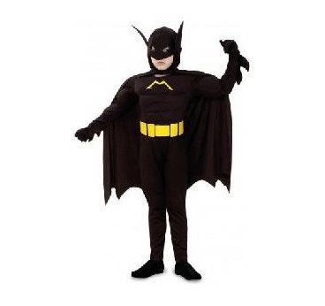 -DISFRAZ BATMAN MUSCULOSO 7-9