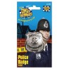 -PLACA POLICIA METAL