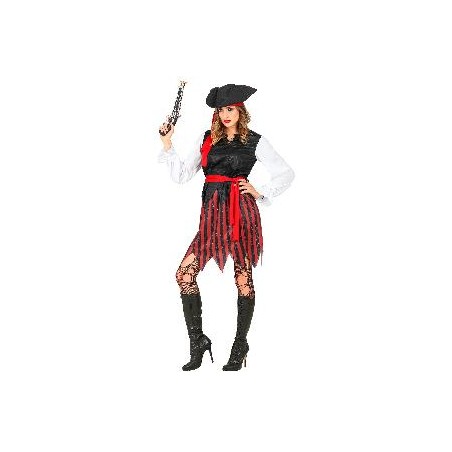 -DISFRAZ PIRATA DEL CARIBE MUJER 2XL