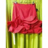 -FALDA FLAMENCO ROJA CORTA 44