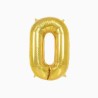 GLOBO FOIL ORO METALIZADO Nº 0