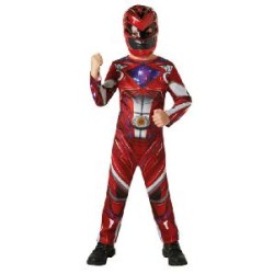 -DISFRAZ RED POWER RANGERS 3-4