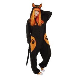 -DISFRAZ KIGU BLACK CAT ADULTO