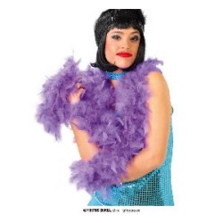 -BOA PLUMA LILA 180CM