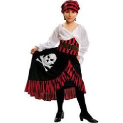 -DISFRAZ PIRATA NIÑA 7-9