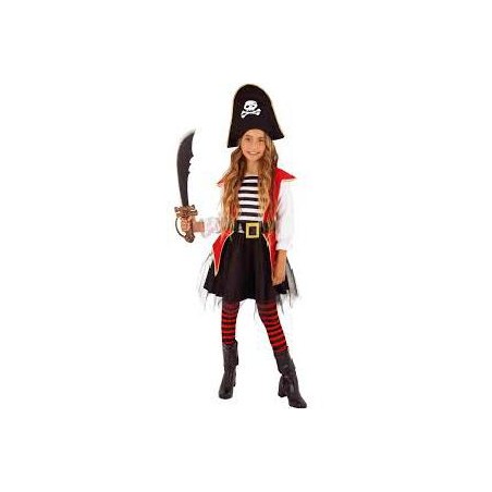 -DISFRAZ PIRATA NIÑA 5-7