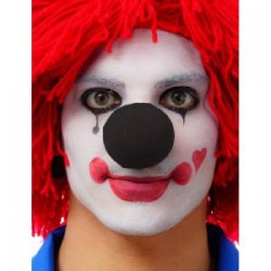 -NARIZ PAYASO ESPUMA NEGRA
