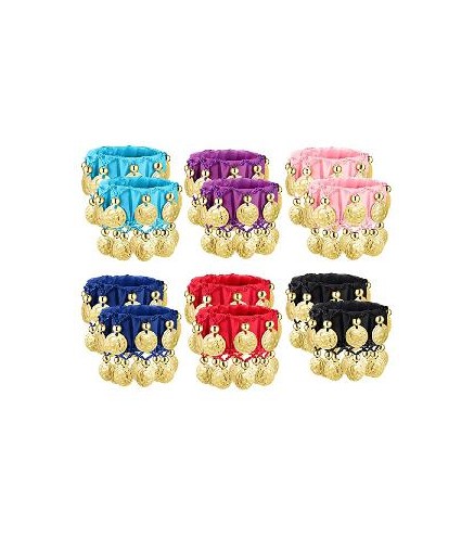 -PULSERA MONEDAS COLORES SURTIDOS