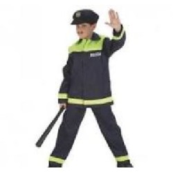 -DISFRAZ POLICIA NIÑO 3-4